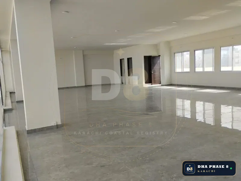 3,000 Sq Ft Office Floor for Rent in Phase 8 | Brand New