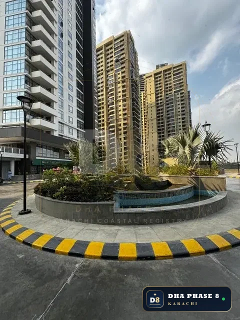 167 Sq Yd Retail Showroom / Shop for Rent in Emaar Crescent Bay | Direct Sea View