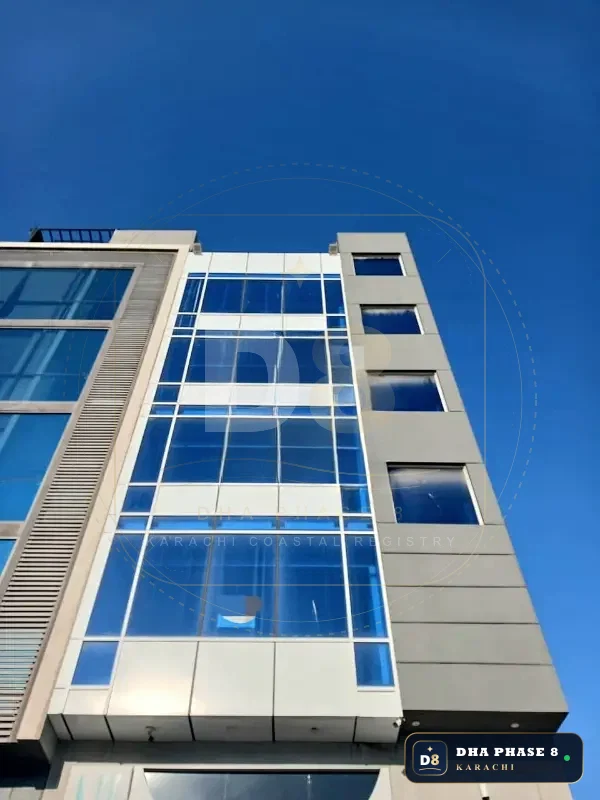 1,050 Sq Ft Office Floor for Rent in Al-Murtaza Commercial | Brand New