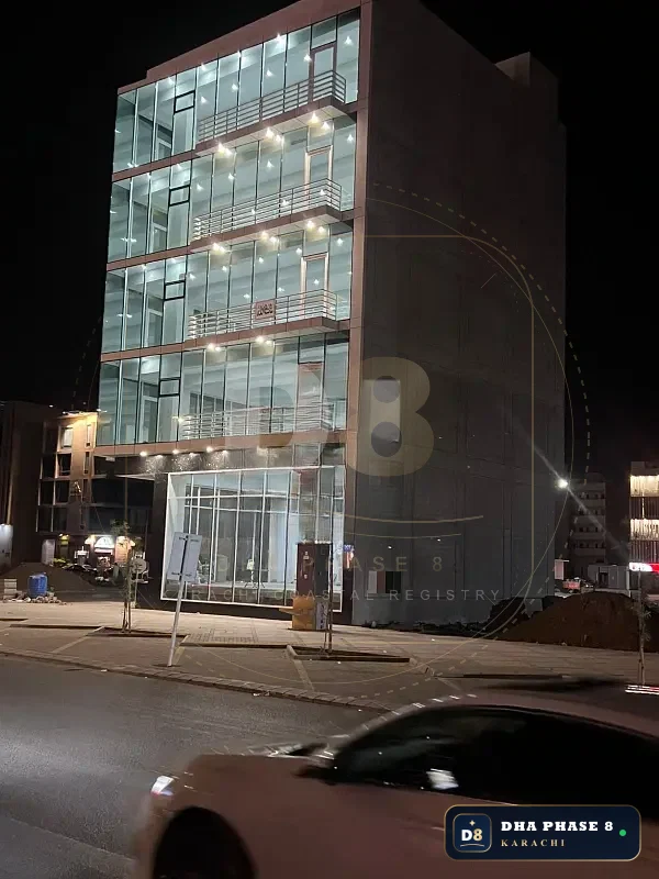2,000 Sq Ft Office Floor for Rent in Al-Murtaza Commercial | Brand New
