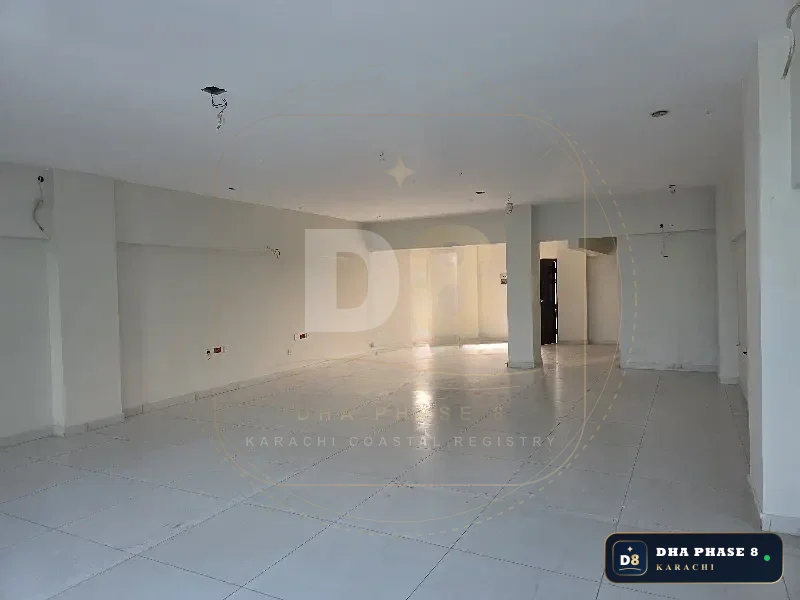 1,500 Sq Ft Office Floor for Rent in Phase 8 | Brand New