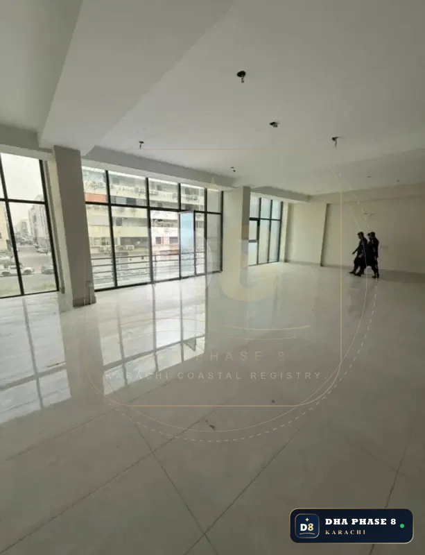 4,000 Sq Ft Office Floor for Rent in Phase 8 | Ready to Move