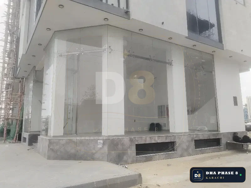 200 Sq Yd Retail Showroom / Shop for Rent in Al-Murtaza Commercial | Brand New