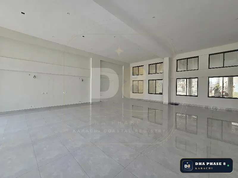 378 Sq Yd Retail Showroom / Shop for Rent in Phase 8 | Brand New