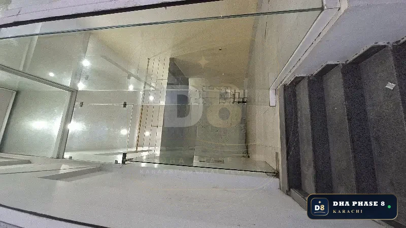 44 Sq Yd Retail Showroom / Shop for Rent in Phase 8 | Full Basement