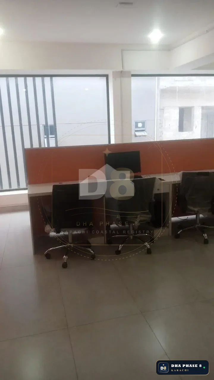 1,020 Sq Ft Office Floor for Rent in Phase 8 | Brand New