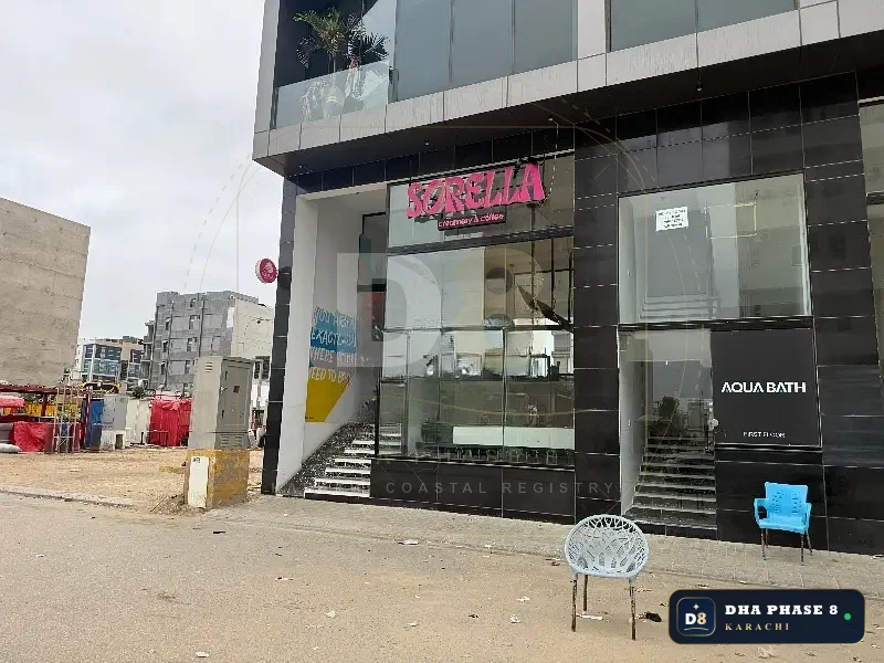 222 Sq Yd Retail Showroom / Shop for Rent in Zulfiqar Commercial