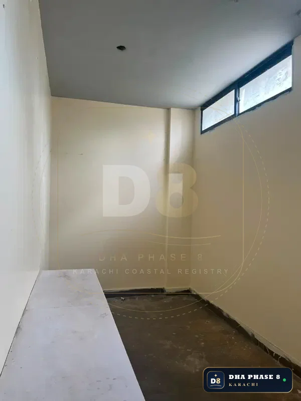 59 Sq Yd Retail Showroom / Shop for Sale in Al-Murtaza Commercial | Brand New