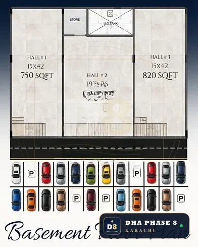 610 Sq Ft Office Floor for Sale in Zulfiqar Commercial | Brand New