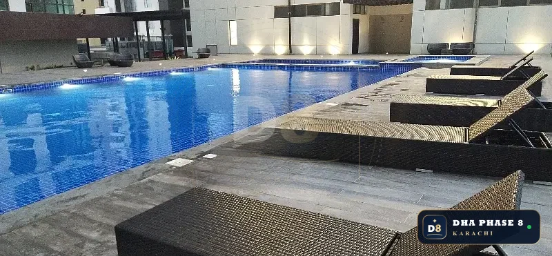 1,600 Sq Ft 2 Bed Apartment in Emaar Crescent Bay
