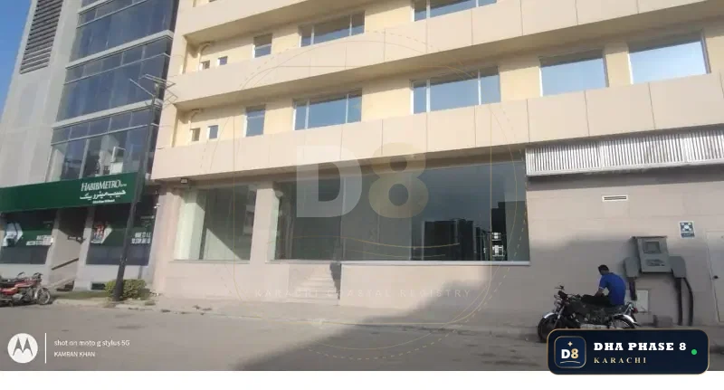 306 Sq Yd Retail Showroom / Shop for Rent in Zulfiqar Commercial | Brand New