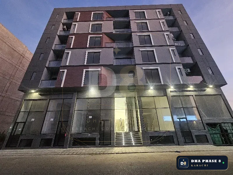 122 Sq Yd Retail Showroom / Shop for Rent in Phase 8 | Brand New