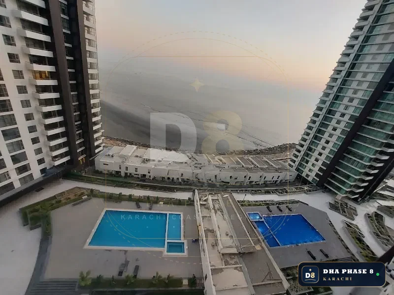 2,448 Sq Ft 3 Bed Apartment in Emaar Crescent Bay (Reef Towers) | with Maid Room