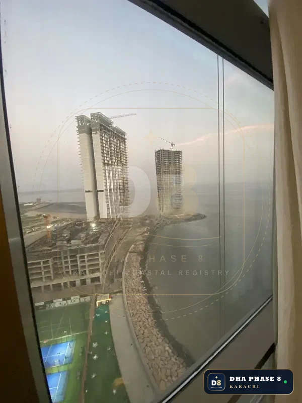 2,190 Sq Ft 3 Bed Apartment in Emaar Crescent Bay (Reef Towers) | Direct Sea View