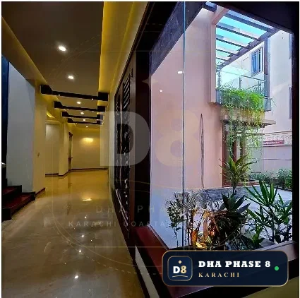 500 Sq Yd 6 Bed Designer Villa in Phase 8 | Full Basement