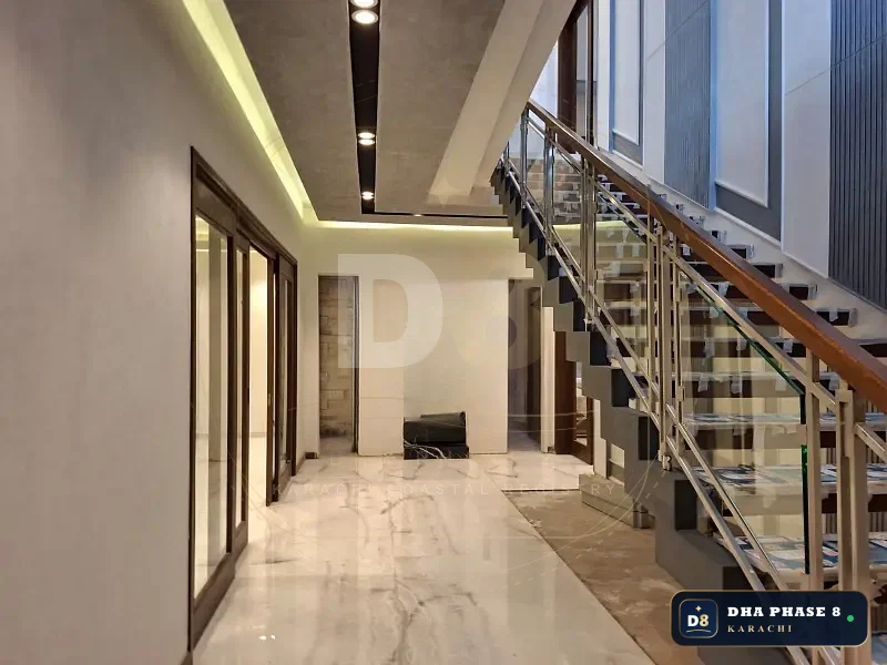 1,000 Sq Yd 7 Bed Designer Villa in Phase 8 | Basement, Pool & Cinema