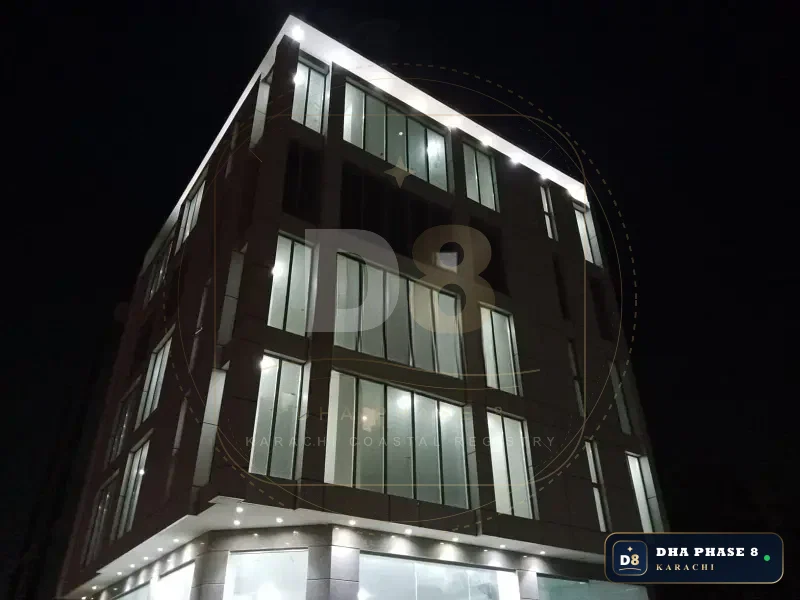 250 Sq Yd Commercial Plaza for Rent in Phase 8 | Brand New