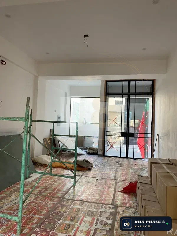 222 Sq Yd Retail Showroom / Shop for Rent in Al-Murtaza Commercial | Brand New