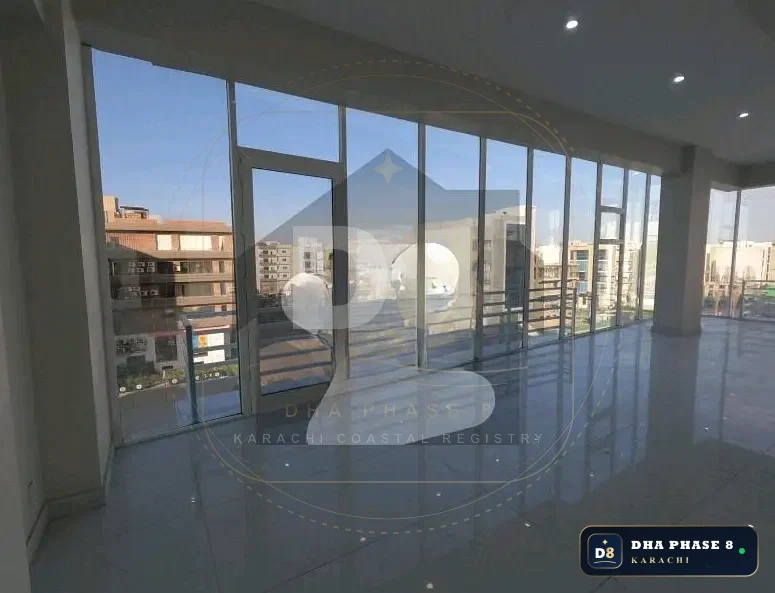 2,100 Sq Ft Office Floor for Rent in Al-Murtaza Commercial | Brand New