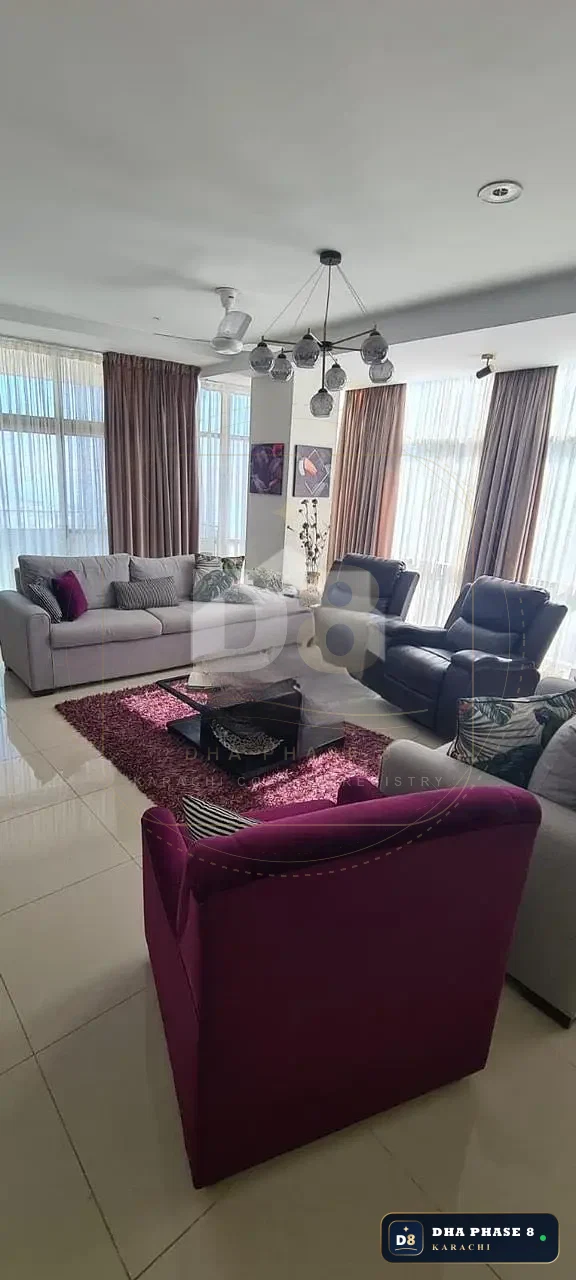 2,868 Sq Ft 4 Bed Apartment in Emaar Crescent Bay (Pearl Towers) | Direct Sea View