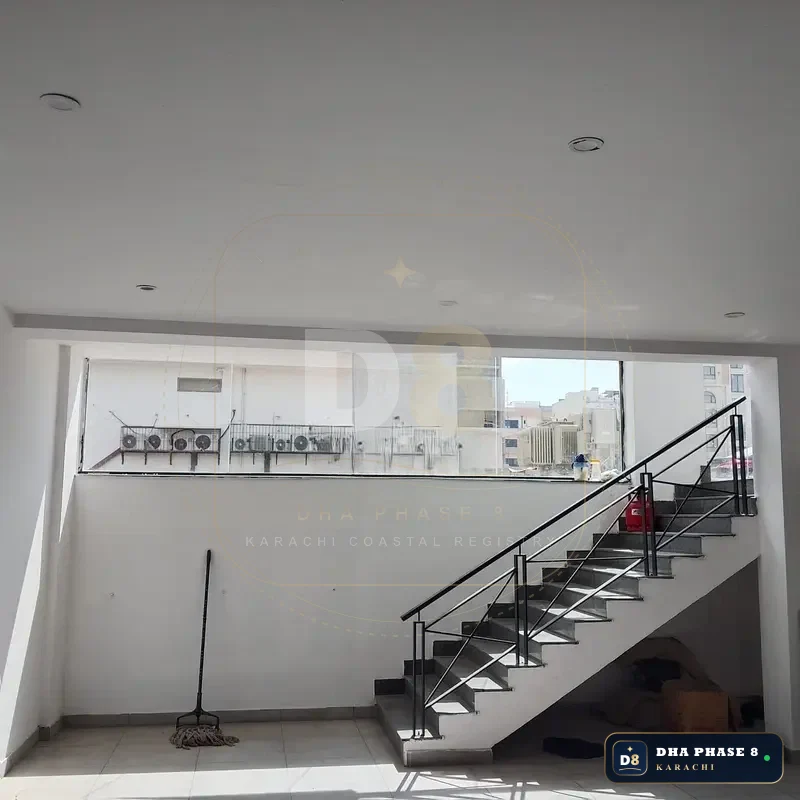 61 Sq Yd Retail Showroom / Shop for Rent in Phase 8 | Full Basement