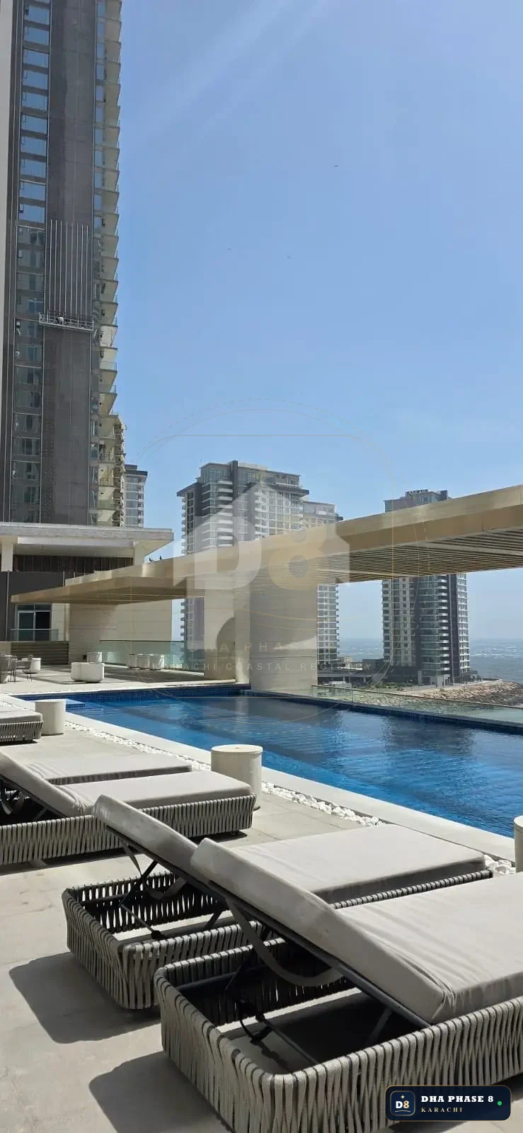 2,500 Sq Ft 3 Bed Apartment in Emaar Crescent Bay (The Views) | Ready to Move