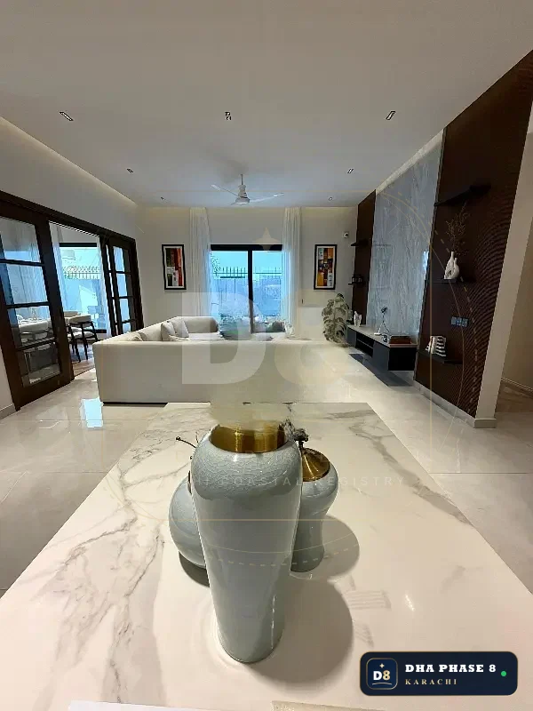 500 Sq Yd 5 Bed Designer Villa in Phase 8 | Brand New