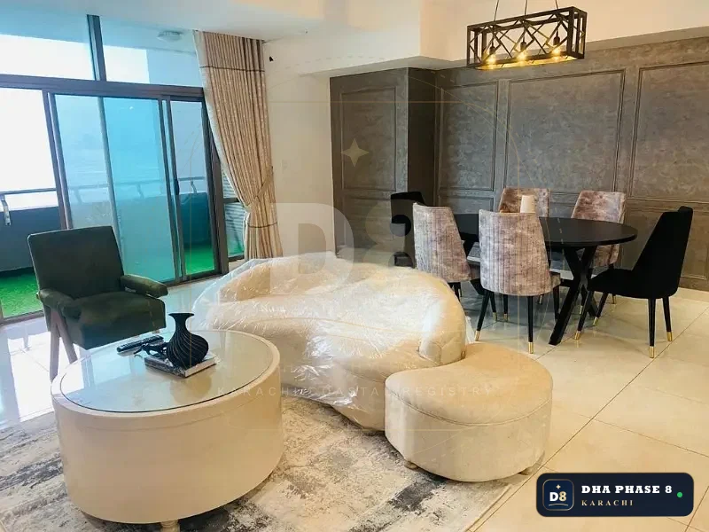 1,650 Sq Ft 2 Bed Apartment in Emaar Crescent Bay (Pearl Towers) | Direct Sea View