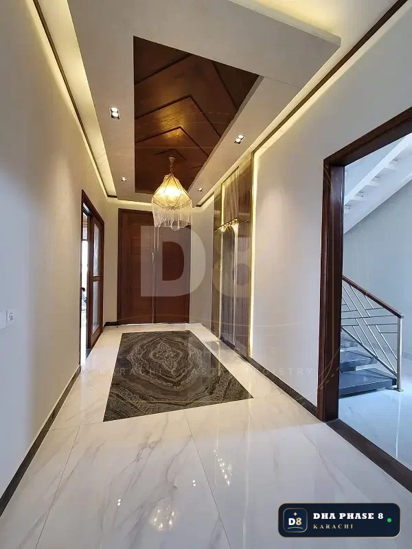 500 Sq Yd 5 Bed Designer Villa in Phase 8 | Brand New