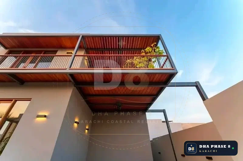 1,000 Sq Yd 8 Bed Designer Villa in Phase 8 | West Open