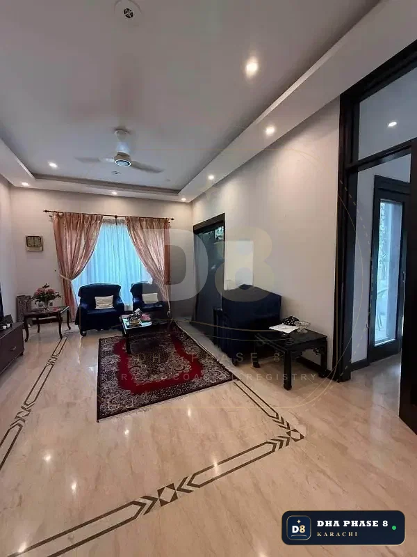 500 Sq Yd 4 Bed Designer Villa in Phase 8 | with Maid Room