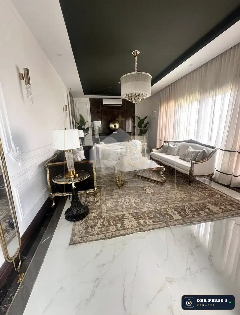 500 Sq Yd 6 Bed Designer Villa in Zone A | Brand New
