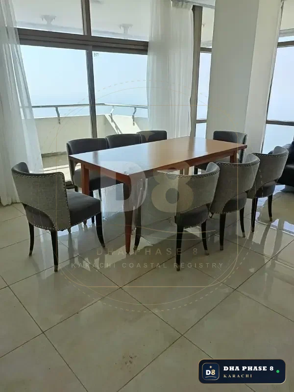 3,700 Sq Ft 4 Bed Apartment in Emaar Crescent Bay (Pearl Towers) | Direct Sea View