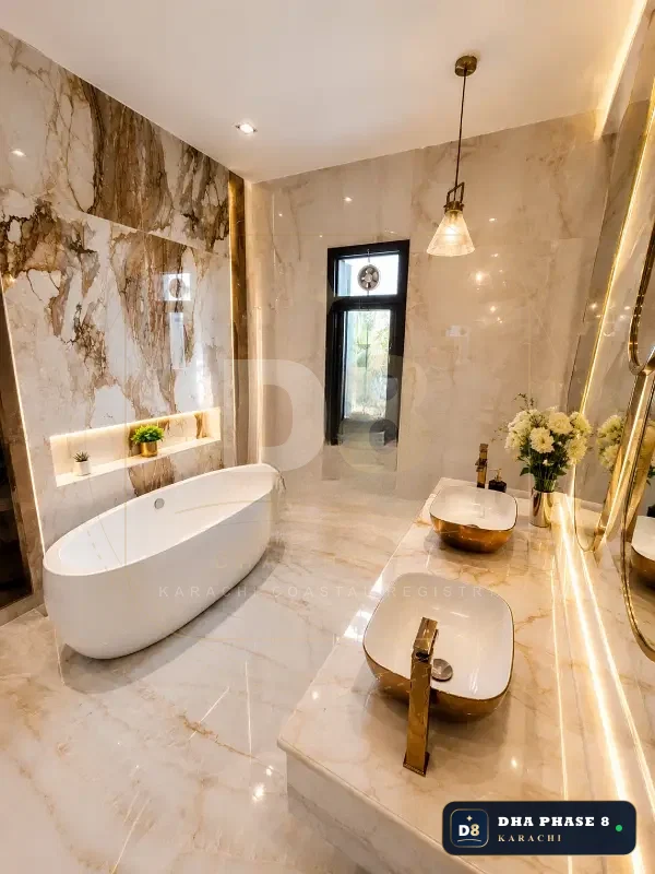 1,000 Sq Yd 6 Bed Designer Villa in Phase 8