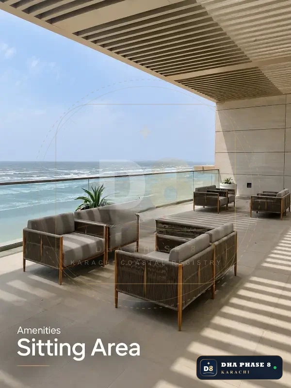2,200 Sq Ft 3 Bed Apartment in Emaar Crescent Bay | Direct Sea View