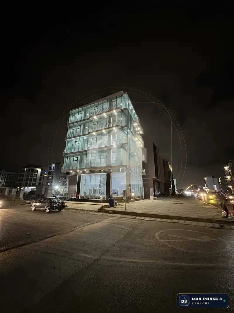 2,100 Sq Ft Office Floor for Rent in Al-Murtaza Commercial | Brand New