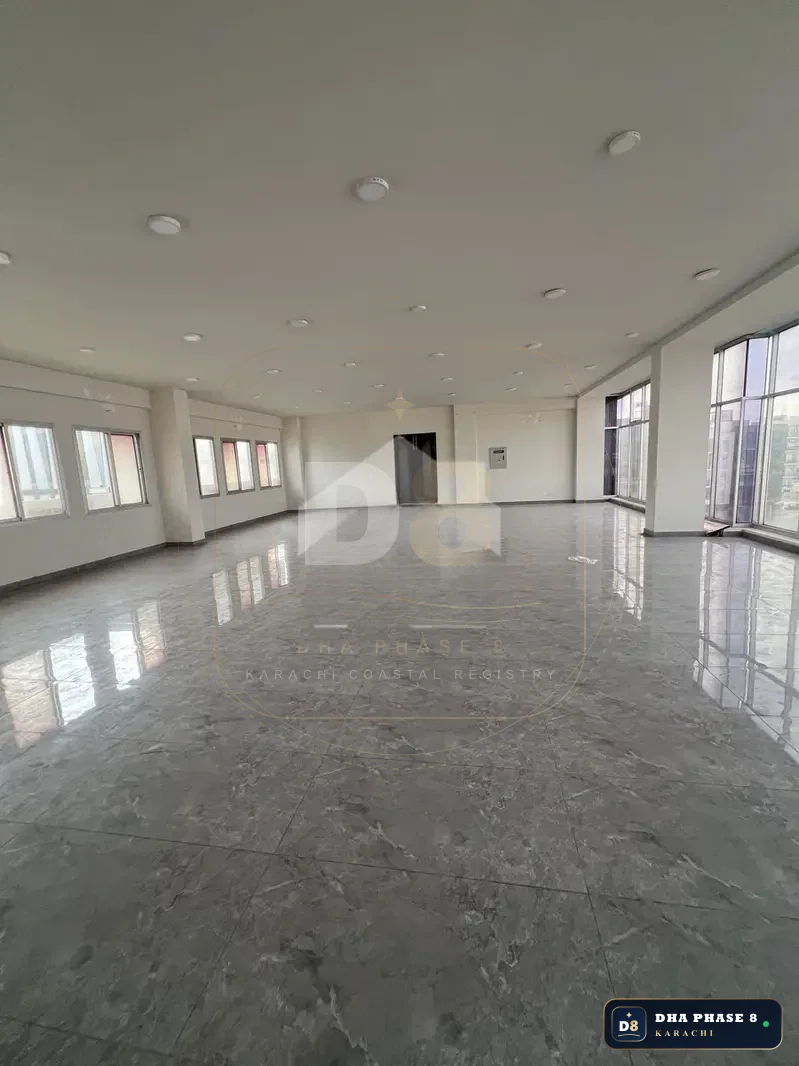 3,000 Sq Ft Office Floor for Rent in Phase 8 | Brand New