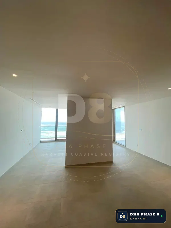 3,700 Sq Ft 4 Bed Apartment in Emaar Crescent Bay (The Views) | Direct Sea View