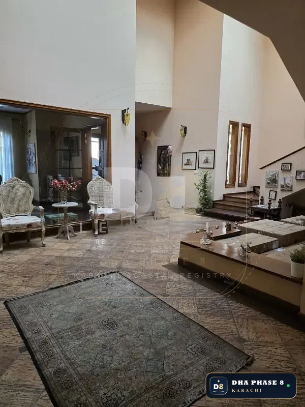 500 Sq Yd 6 Bed Designer Villa in Phase 8