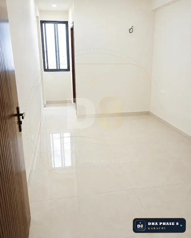 965 Sq Ft 2 Bed Apartment in Al-Murtaza Commercial | Brand New