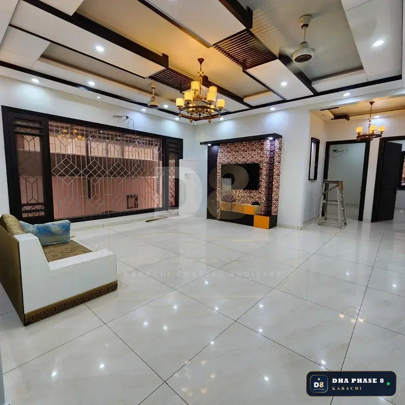 500 Sq Yd 6 Bed Designer Villa in Phase 8 | Full Basement