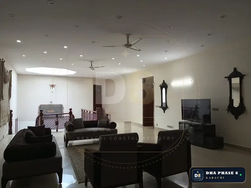 1,000 Sq Yd 6 Bed Designer Villa in Phase 8