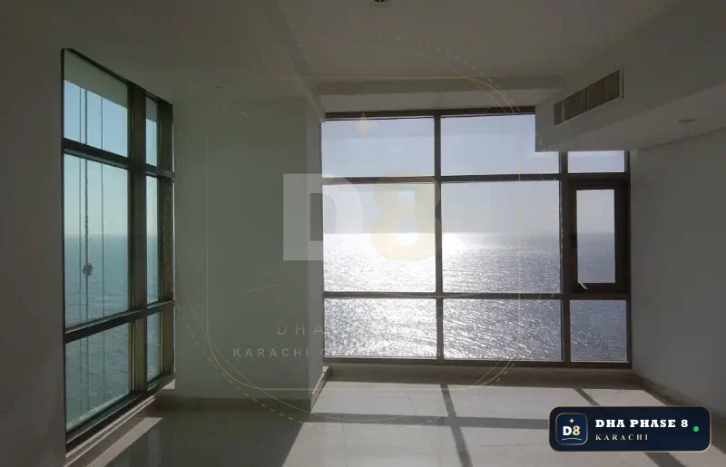 2,400 Sq Ft 3 Bed Apartment in Emaar Crescent Bay (Oceanfront) | Direct Sea View