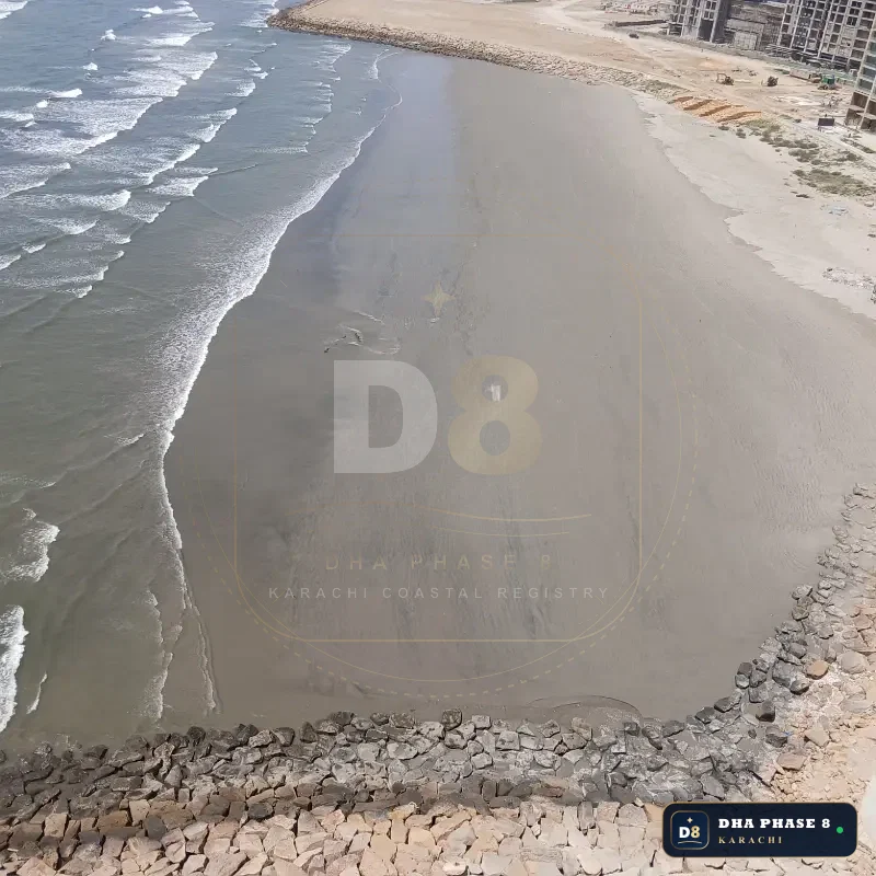 1,850 Sq Ft 2 Bed Apartment in Emaar Crescent Bay (Reef Towers) | Direct Sea View