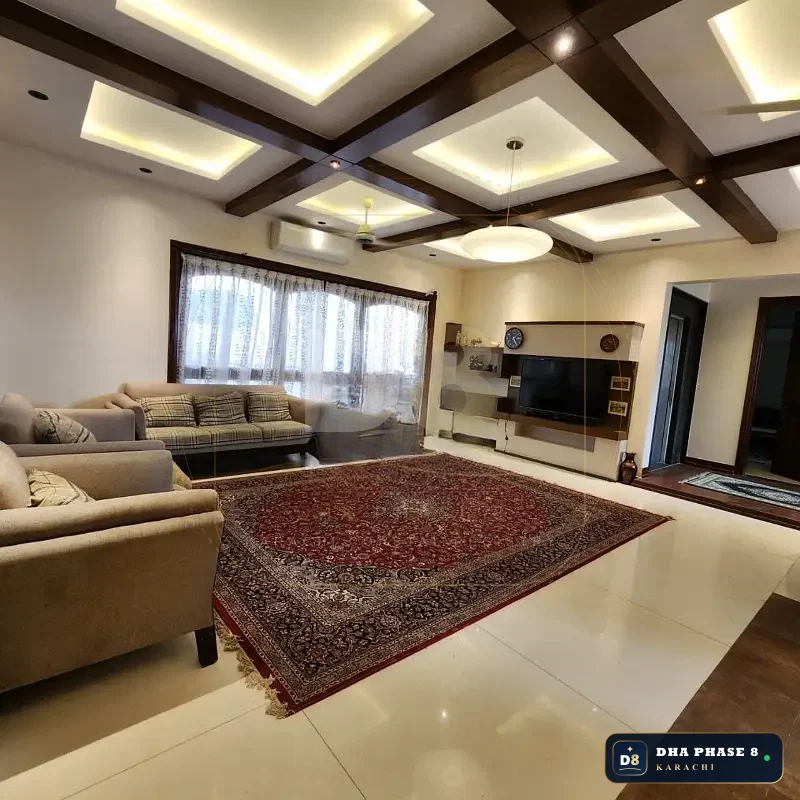 1,000 Sq Yd 6 Bed Designer Villa in Phase 8 | Full Basement