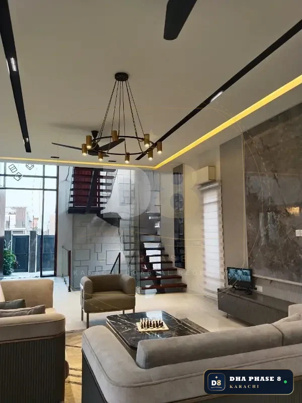 500 Sq Yd 6 Bed Designer Villa in Phase 8 | Brand New