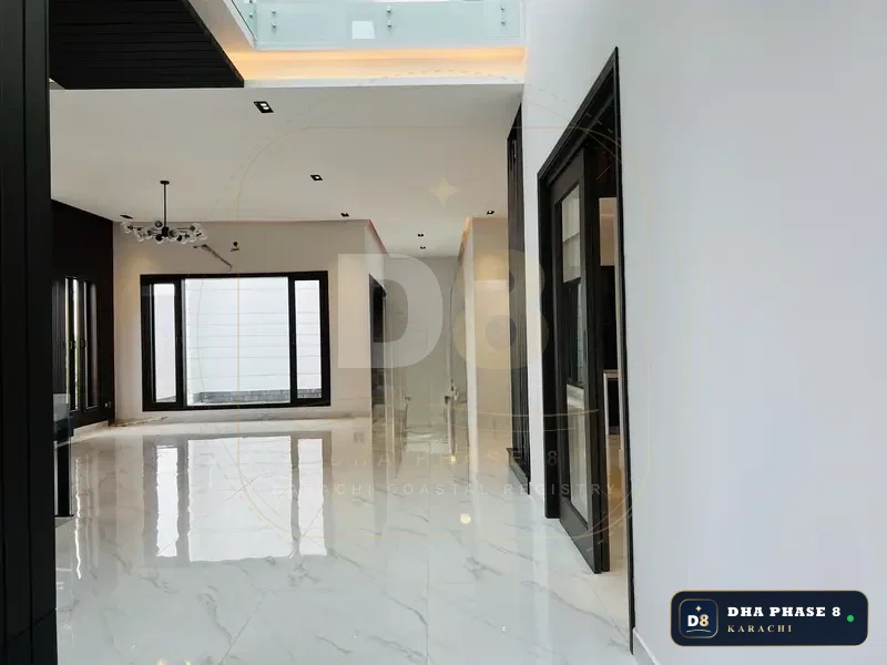500 Sq Yd 6 Bed Designer Villa in Phase 8 | Full Basement
