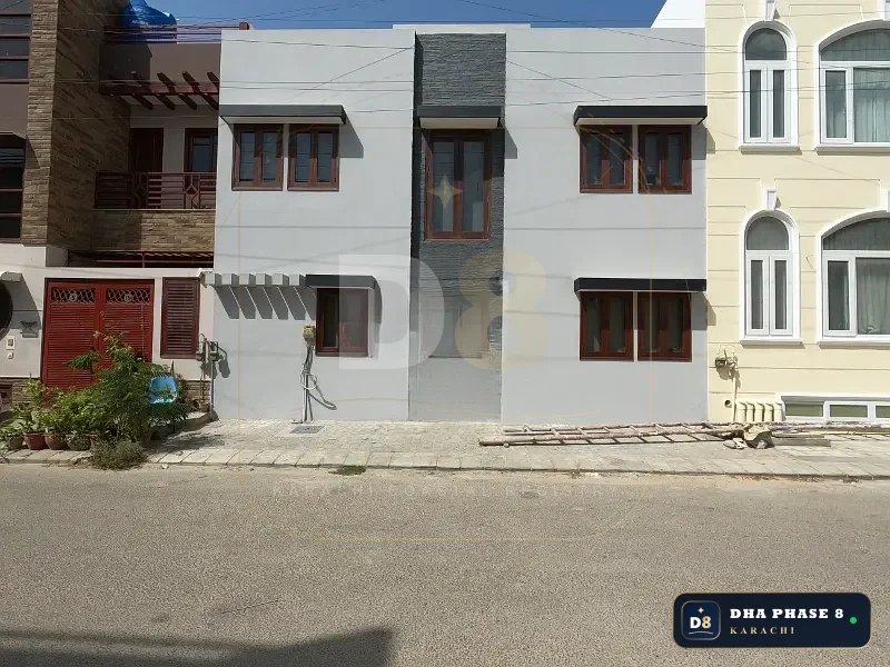 100 Sq Yd 4 Bed Designer Villa in Staff Lane | Full Basement