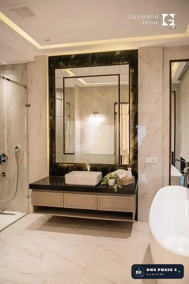 1,000 Sq Yd 6 Bed Designer Villa in Phase 8 | Basement, Pool & Cinema