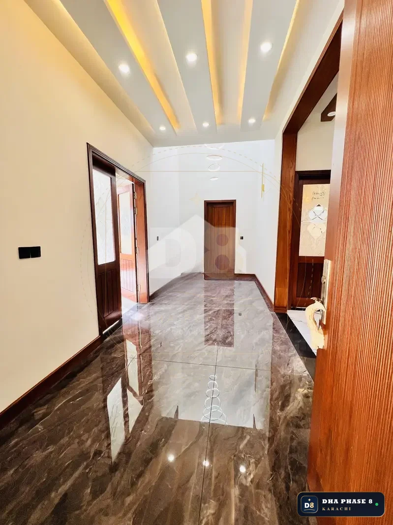 500 Sq Yd 6 Bed Designer Villa in Phase 8 | Basement, Pool & Cinema